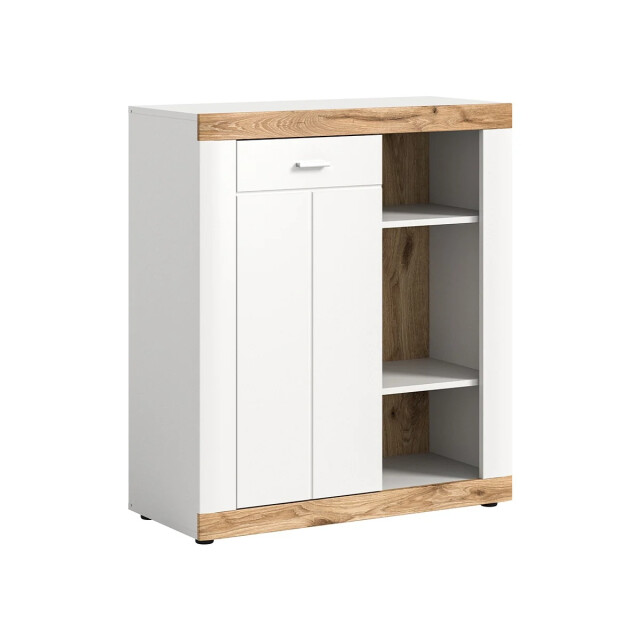 CaliCosy Hoge kast met 1 deur en 3 nissen h104 cm laredo 2951202 large