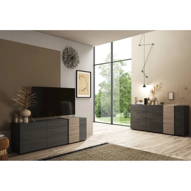 CaliCosy Buffet 2 deuren 3 laden l181 cm pluton 2937792 large