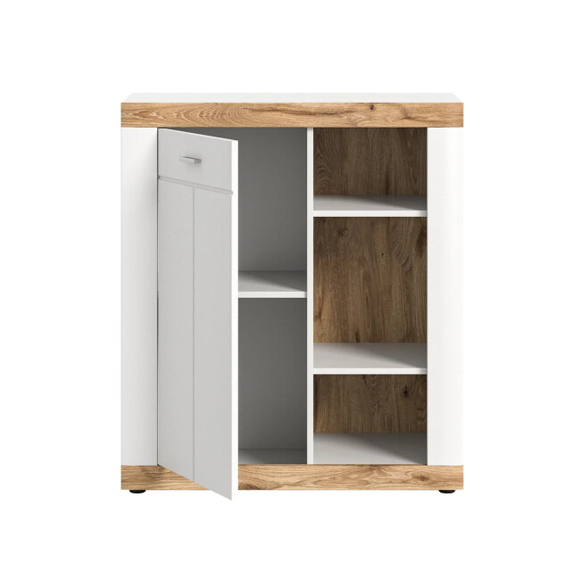 CaliCosy Hoge kast met 1 deur en 3 nissen h104 cm laredo 2951202 large