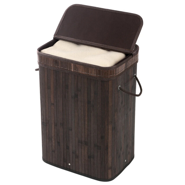CaliCosy Wasmand van bruin bamboe l40 cm 2929527 large