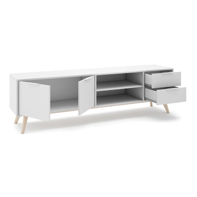 CaliCosy Tv-meubel 2 deuren, 2 laden, 2 vakken l180 cm campus 2930287 large
