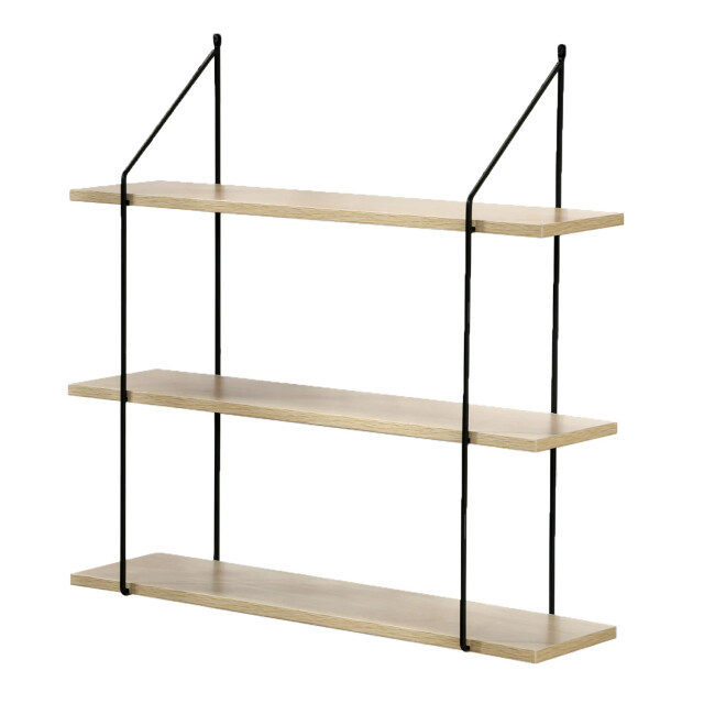 CaliCosy Wandplank 3 niveaus houtdecor l60 cm 2929347 large