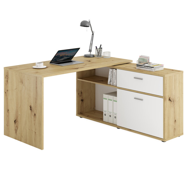 CaliCosy Hoekbureau met lage opbergruimte om te zetten diego 2937572 large