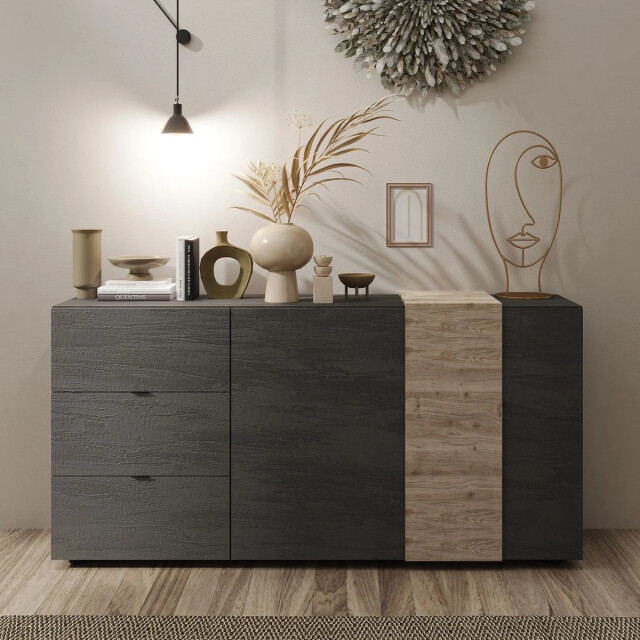 CaliCosy Buffet 2 deuren 3 laden l181 cm pluton 2937792 large