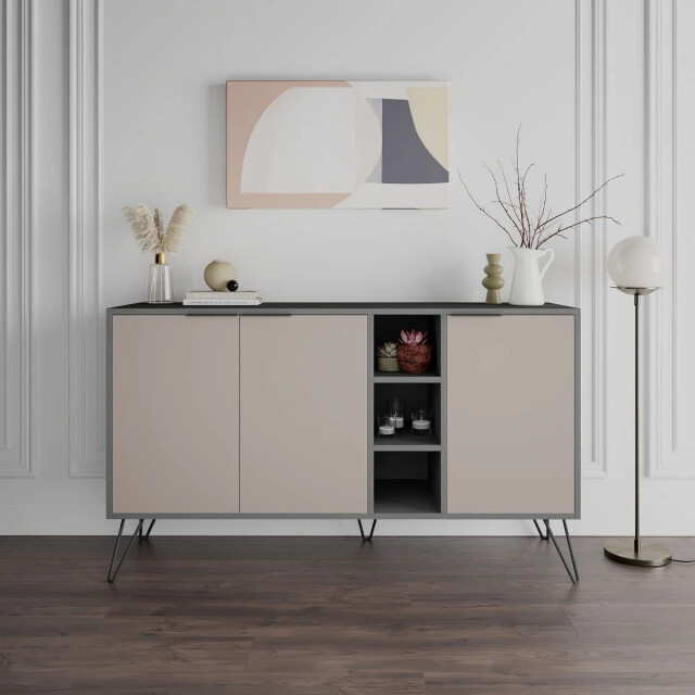 CaliCosy Buffet 3 nissen en 3 deuren l142 cm clara 2937492 large