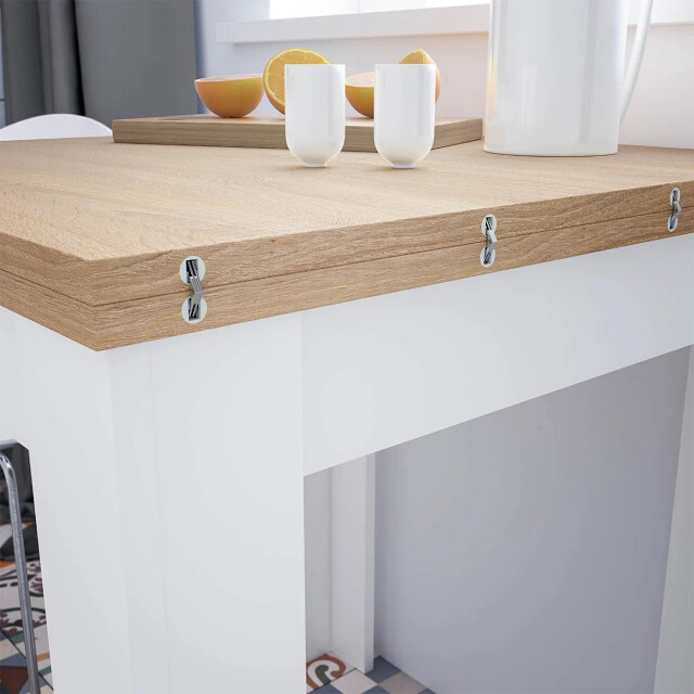 CaliCosy Uitschuifbare tafe wit l67 cm 2930187 large
