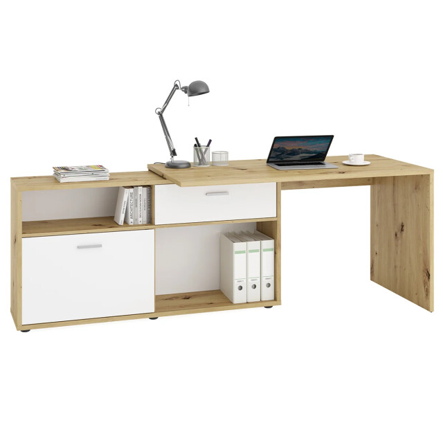 CaliCosy Hoekbureau met lage opbergruimte om te zetten diego 2937572 large