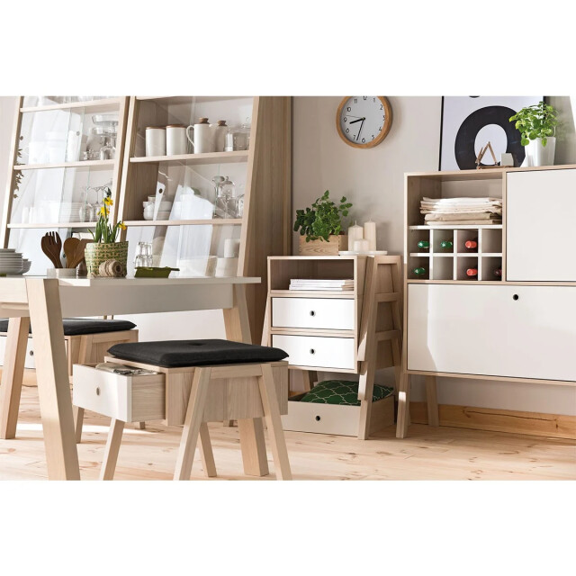 CaliCosy Multifunctioneel nachtkastje met 1 lade, stapelbaar spot 2929761 large