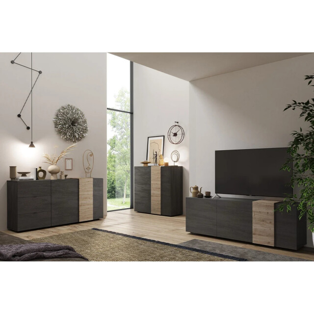 CaliCosy Buffet 2 deuren 3 laden l181 cm pluton 2937792 large