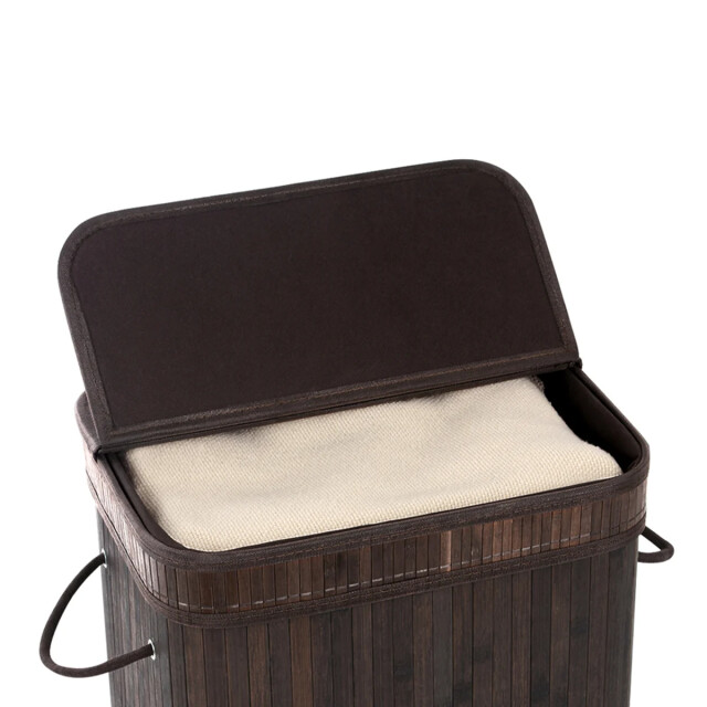 CaliCosy Wasmand van bruin bamboe l40 cm 2929527 large
