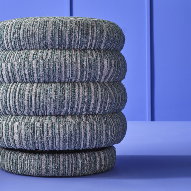 Signature Tafelpoef in groene stof, draaibaar l46,5 cm bibendum 3061980 large