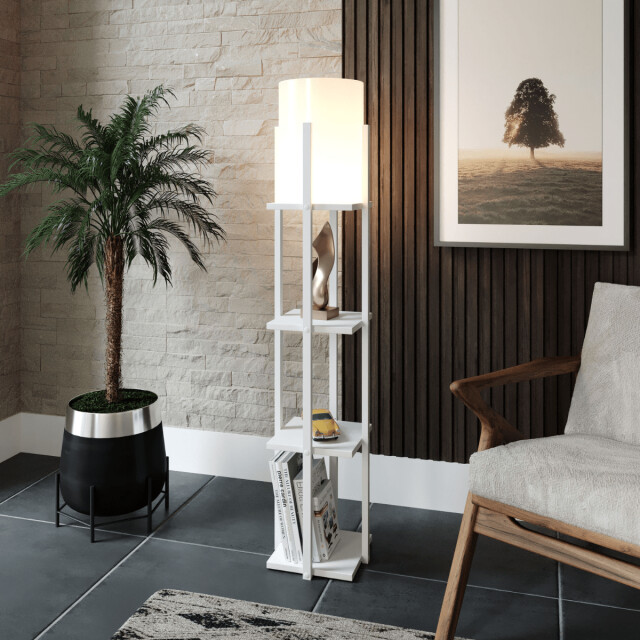 CaliCosy Lamp met 3 vierkante planken h135 cm nora 3042260 large