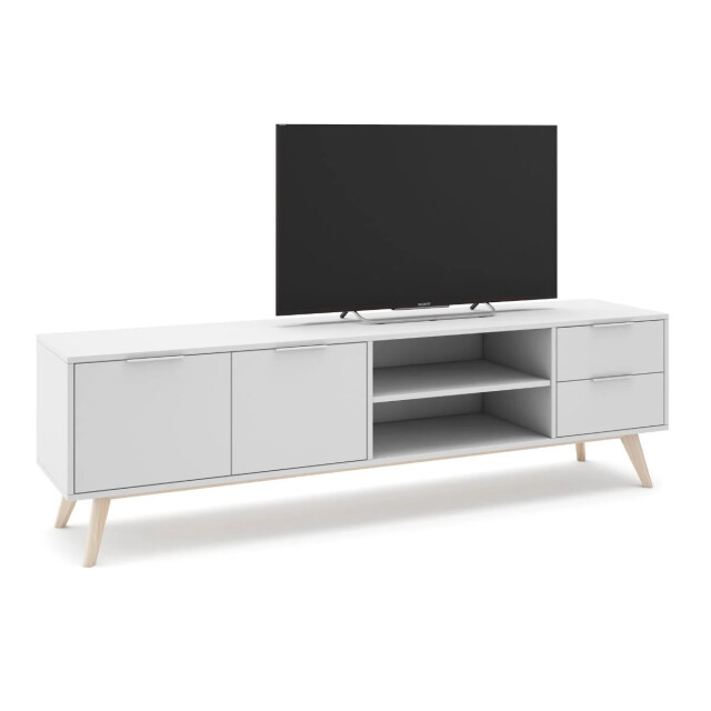 CaliCosy Tv-meubel 2 deuren, 2 laden, 2 vakken l180 cm campus 2930287 large