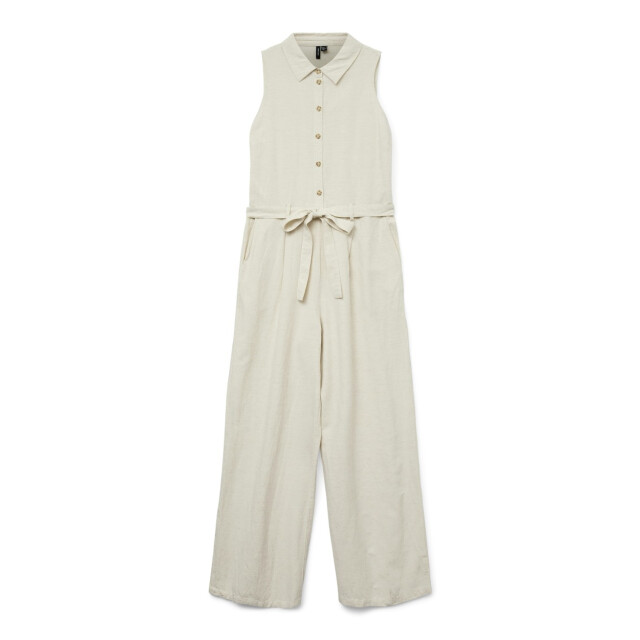 Vero Moda Vmoline sl wide jumpsuit wvn beige 4199.05.0002 large