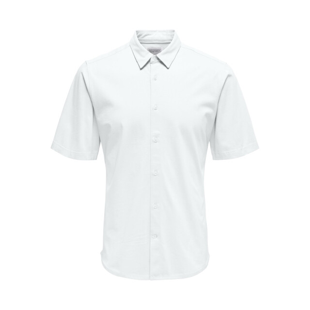 Only & Sons Onsrobin but under ss stretch shirt off-white 5319.02.0003 large