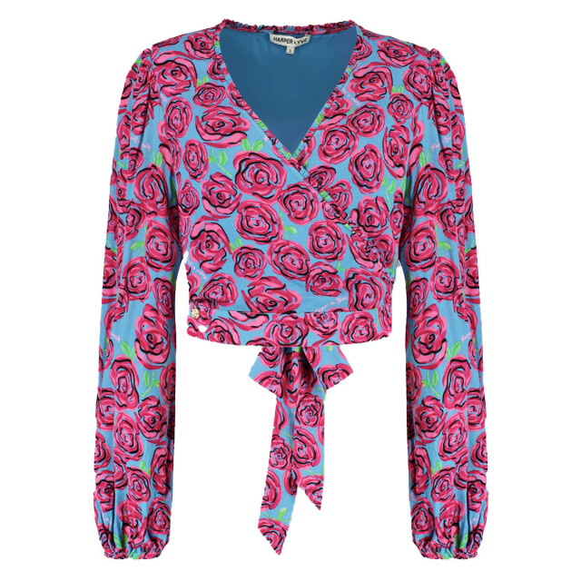 Harper & Yve Top lange mouw ss25j602 flora Harper & Yve Top lange mouw SS25J602 FLORA large