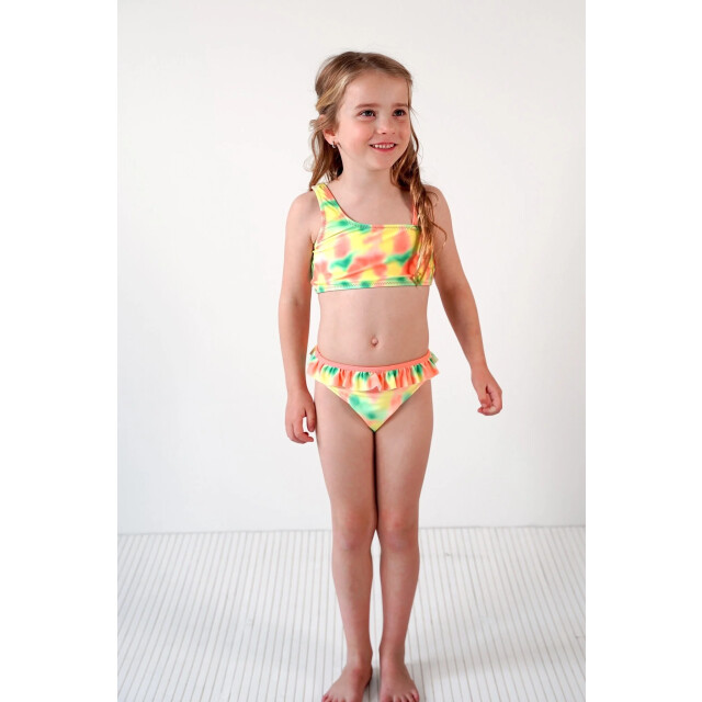 B.Nosy Zomer bikini meisjes roze//groen wendy Y502-5051-984 large