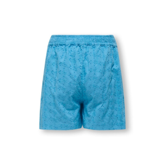 Only Zomer short meisjes embroidery - kogmargot 15345885 - Azure Blue EMB- DTM - Kogmargot large