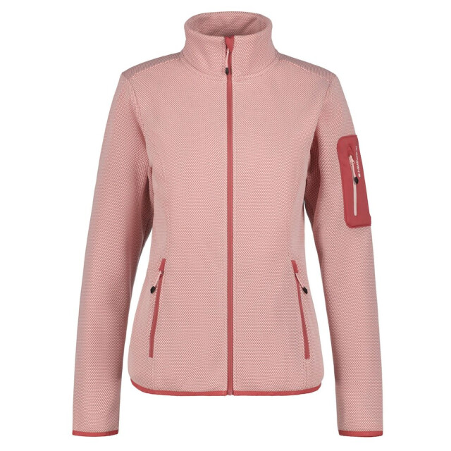 Icepeak bowersville fleece sweater met rits dames pink 068603_620-L large