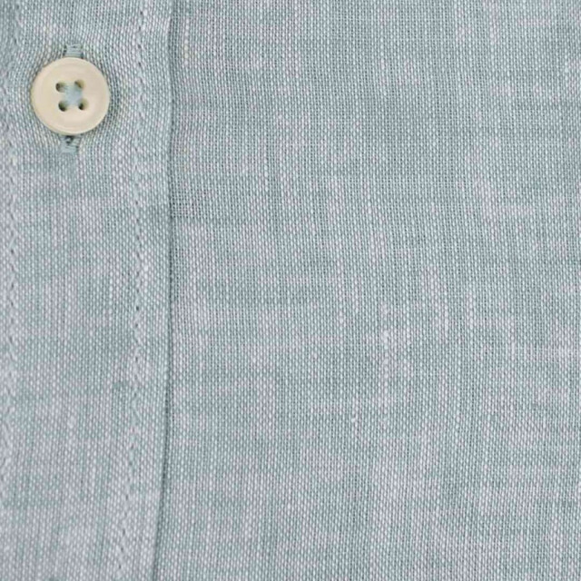 Pure E11508-21110 140 plain aqua heren overhemd linnen 140 Navy/E11508-21110 large