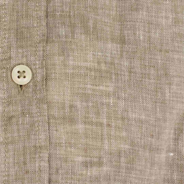 Pure E11508-21110 210 beige heren overhemd linnen  210 Beige/E11508-21110 large