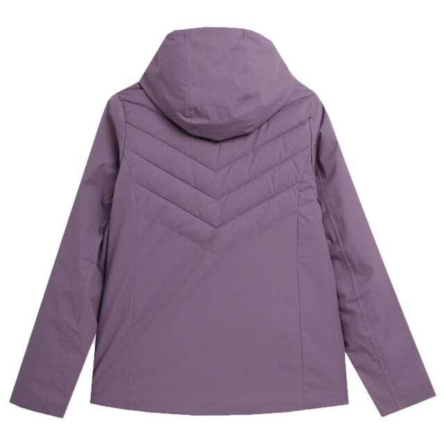 4F Dames aw23tjacf122 gewatteerde ski-jas UTMR1433_darkpurple large