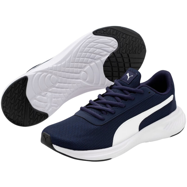 Puma Heren night runner v2 hardloopschoenen UTMR1320_whitenavyblue large