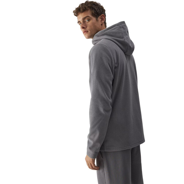 4F Heren m290 full zip hoodie UTMR1311_greysilver large