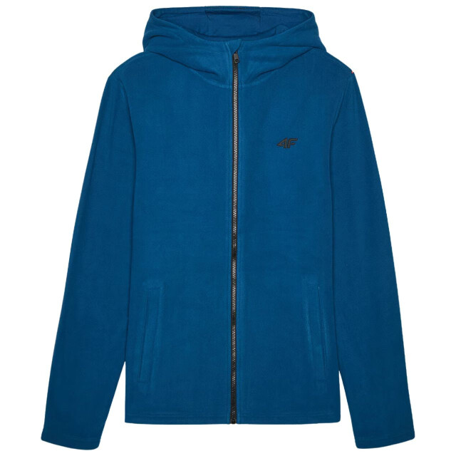 4F Heren m290 full zip hoodie UTMR1311_blue large