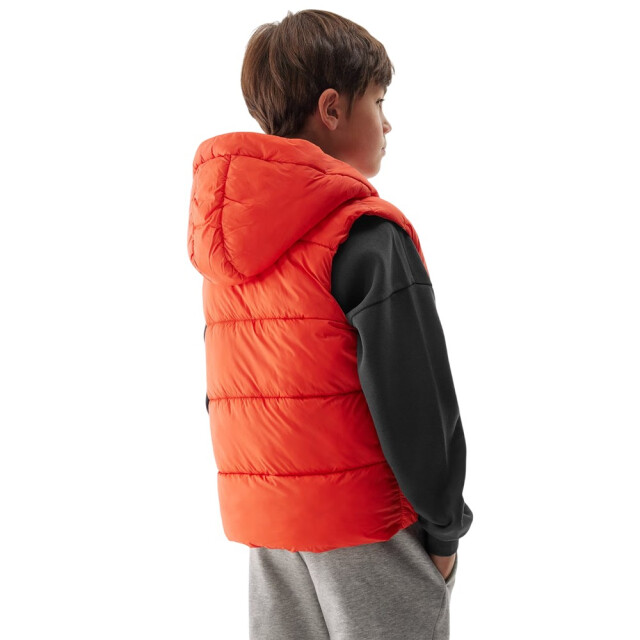 4F Kinderen/kids jwaw24tvjam134 bodywarmer met capuchon UTMR1454_red large