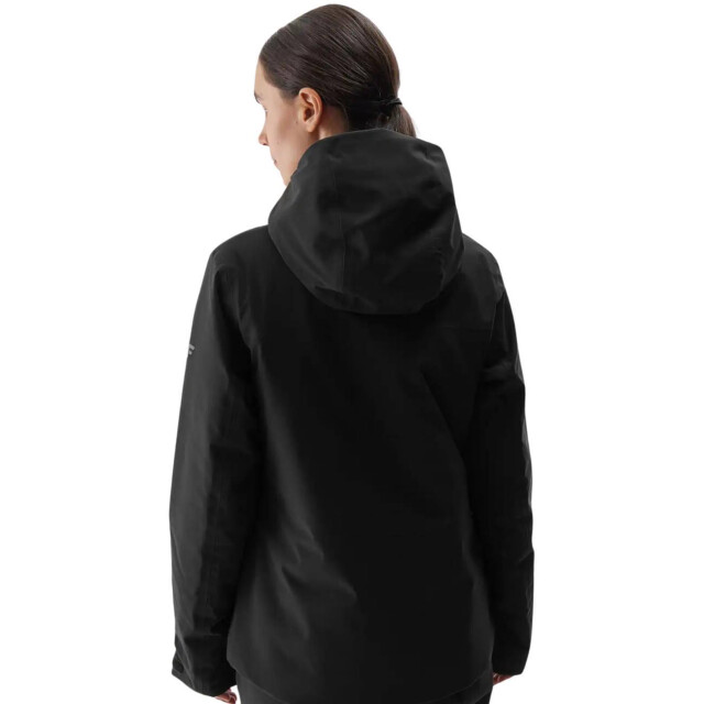 4F Dames f572 effen polyester ski-jas UTMR989_black large