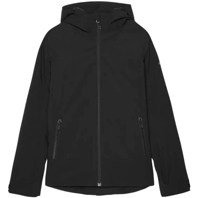 4F Dames f572 effen polyester ski-jas UTMR989_black large
