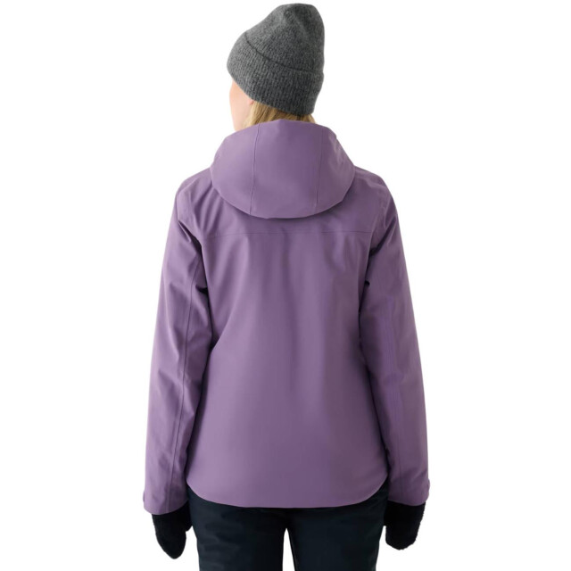 4F Dames f572 effen polyester ski-jas UTMR989_violet large