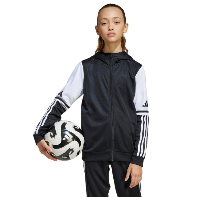 Adidas Kinder squadra 25 full zip hoodie UTMR78657_blackwhite large