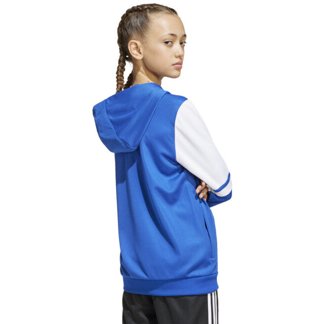 Adidas Kinder squadra 25 full zip hoodie UTMR78657_bluewhite large