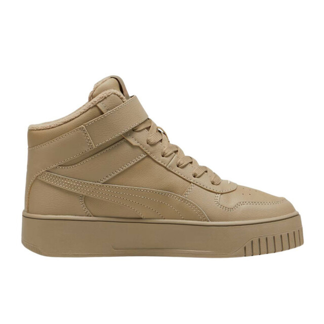 Puma Dames carina street mid cut trainers UTMR78622_beige large