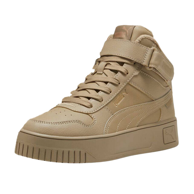 Puma Dames carina street mid cut trainers UTMR78622_beige large