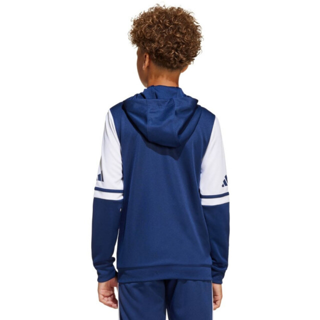 Adidas Kinder squadra 25 full zip hoodie UTMR78657_navybluewhite large