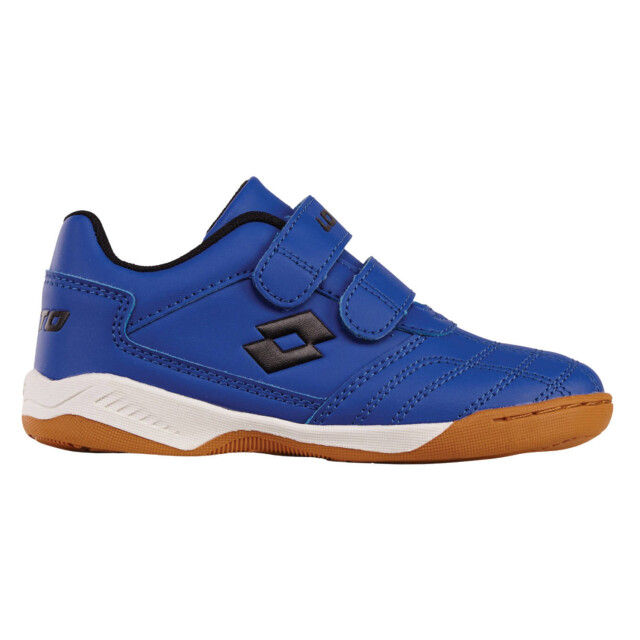 Lotto Childrens/kids packer ecologische leren trainers UTMR78616_blue large