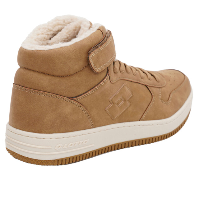 Lotto Heren paliot enkellaarsjes met imitatiebont UTMR78621_beige large