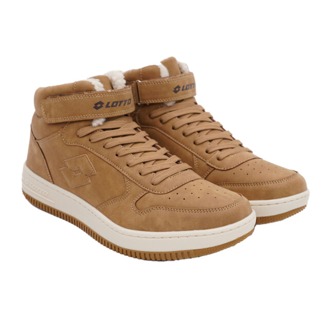 Lotto Heren paliot enkellaarsjes met imitatiebont UTMR78621_beige large