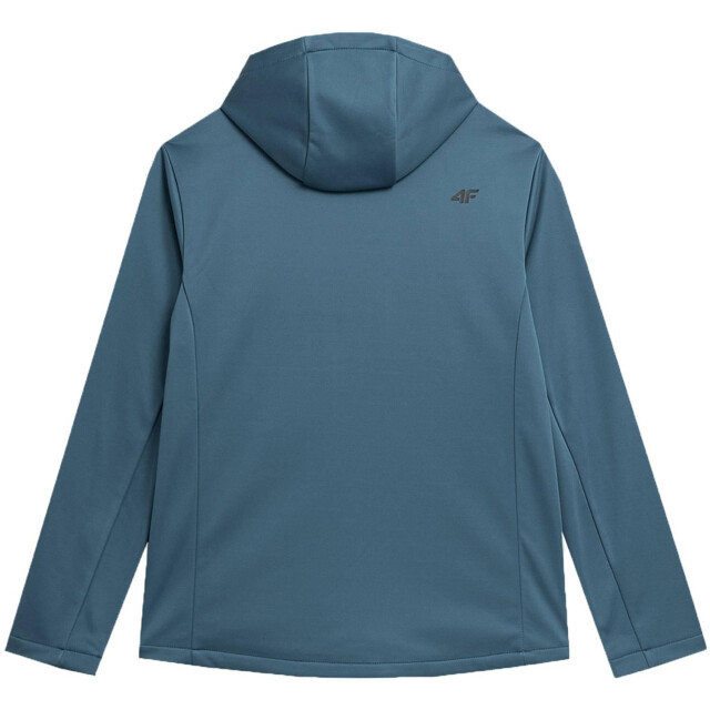 4F Heren m156 zacht shell jas UTMR78594_denim large