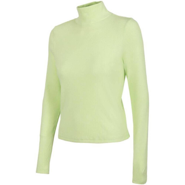 4F Dames h4l22 tsdl011 t-shirt met lange mouwen UTMR78568_lime large