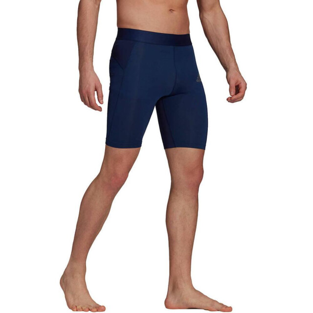 Adidas Heren techfit strakke sweat shorts UTMR78525_navyblue large