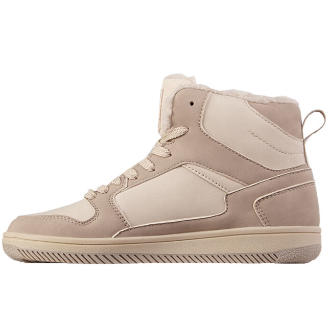 Kappa Met imitatiebont gevoerde hoge toptrainers voor volwassenen UTMR78529_beige large