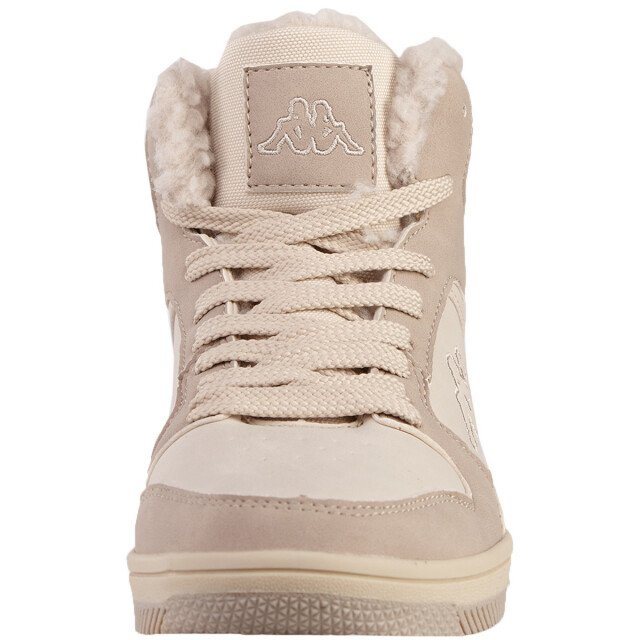 Kappa Met imitatiebont gevoerde hoge toptrainers voor volwassenen UTMR78529_beige large
