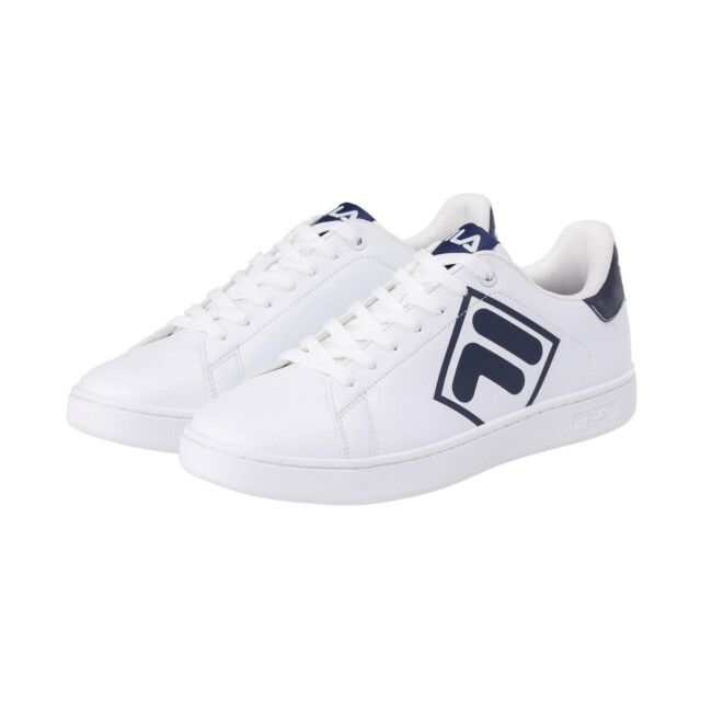 Fila Heren courtbay logo trainers UTMR78392_white large