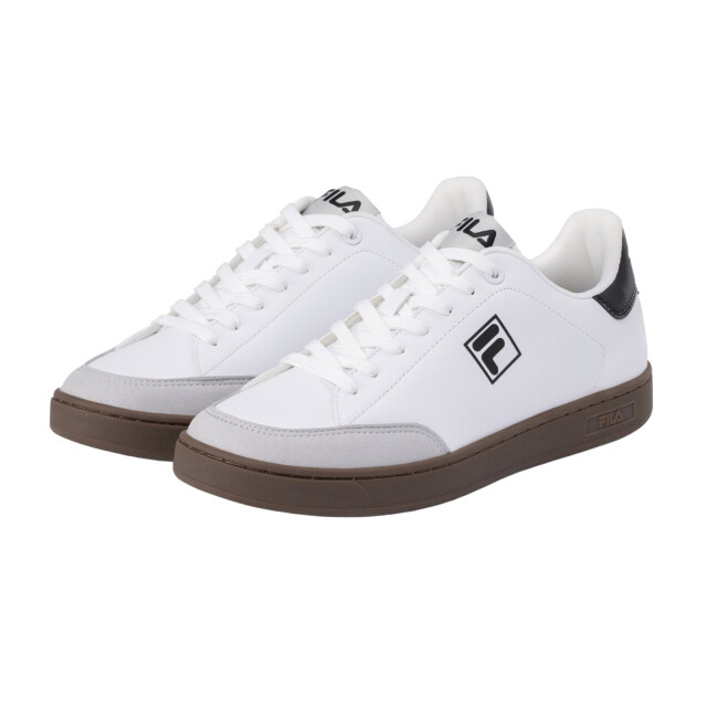 Fila Heren courtbay trainers UTMR78396_whitebrown large