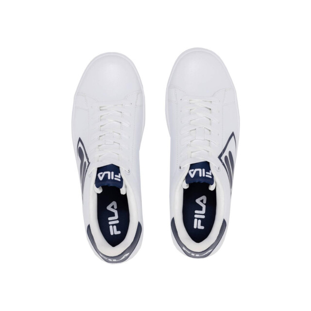 Fila Heren courtbay logo trainers UTMR78392_white large
