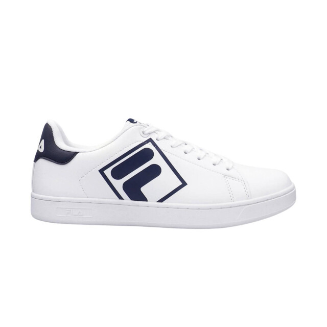 Fila Heren courtbay logo trainers UTMR78392_white large